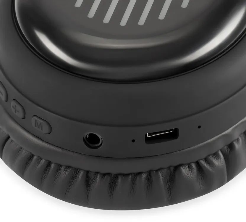 картинка Bluetooth гарнитура Digma BT-16 Black накладные (BT-16B) от магазина КомпьютерЦентр