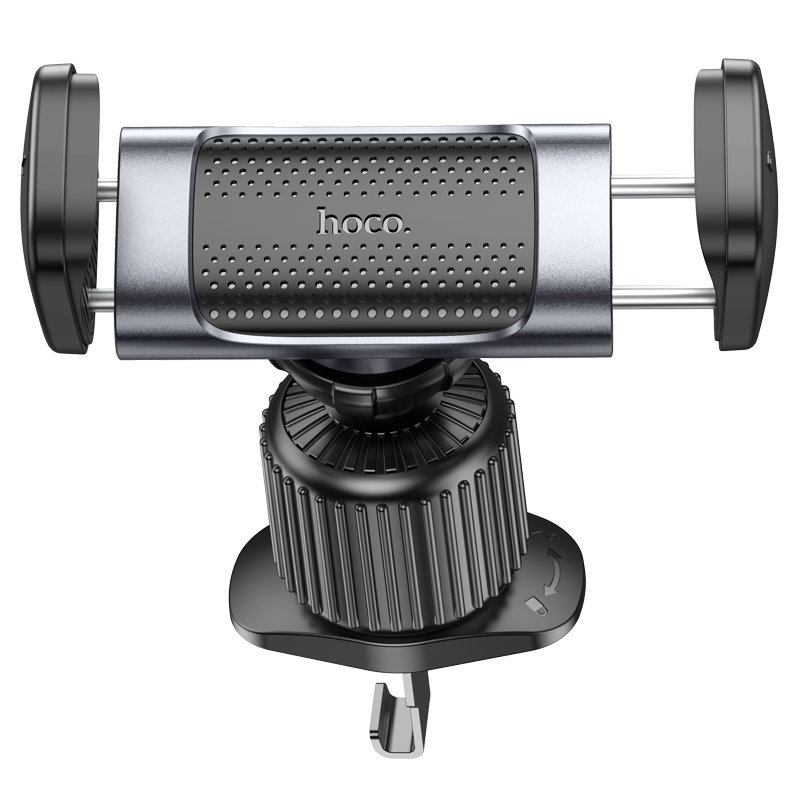 картинка Автодержатель Hoco CA110 pull clip air outlet car holder black metal gray от магазина КомпьютерЦентр