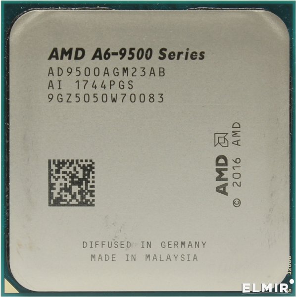 картинка Процессор AMD A6 9500 AM4 Tray (AD9500AGM23AB) от магазина КомпьютерЦентр