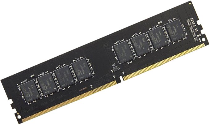 картинка DIMM DDR4 4Gb 2400MHz PC4-19200 AMD CL17 1.2V (R744G2400U1S-U) от магазина КомпьютерЦентр