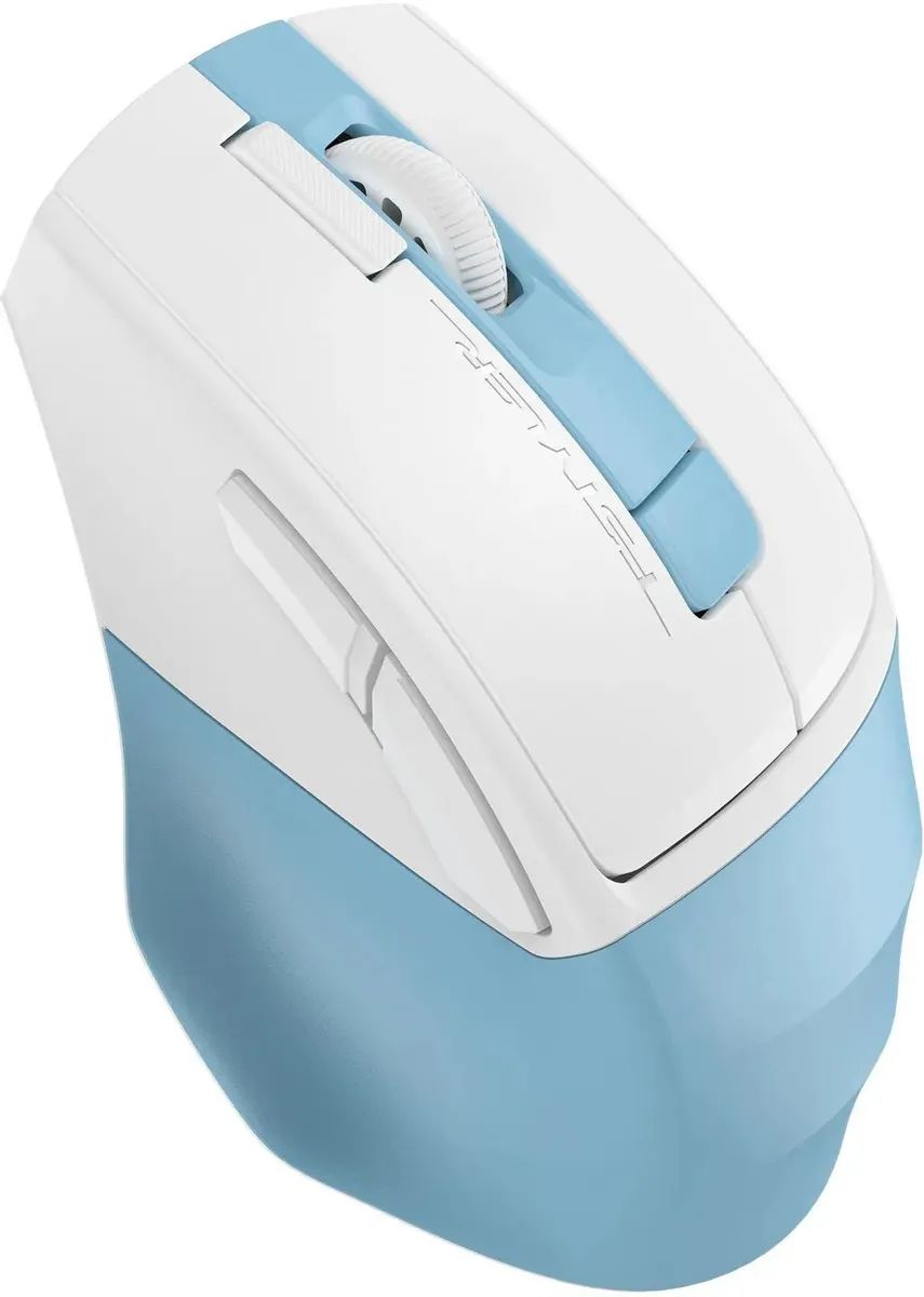 картинка Мышка A4tech Fstyler FG45CS Air голубой/ белый оптич. 2000dpi silent беспров. USB для ноутбука 7bu FG45CS AIR USB (LCY BLUE) от магазина КомпьютерЦентр