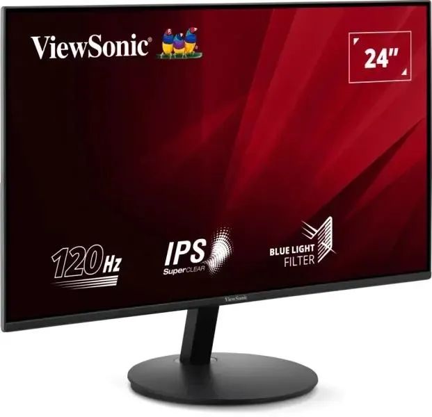 картинка Монитор 23.8'' ViewSonic VA24E1-H IPS FHD, черный от магазина КомпьютерЦентр