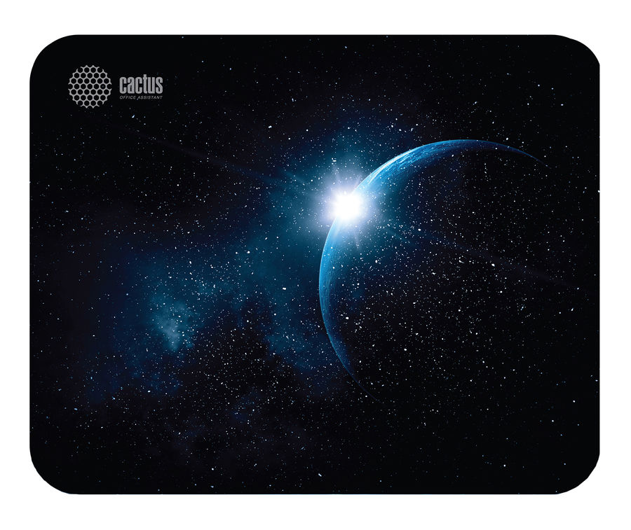 картинка Коврик для мыши Cactus Space Black (CS-MP-P04XS) от магазина КомпьютерЦентр