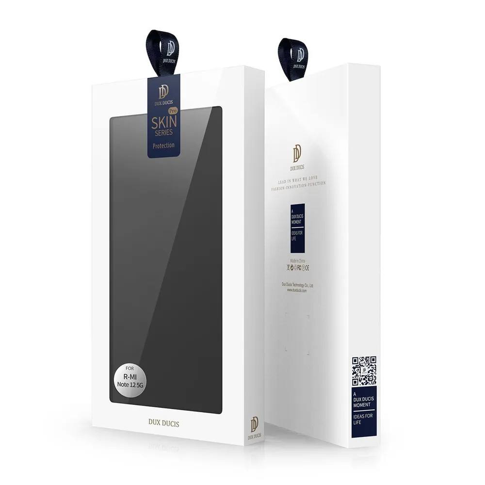 картинка Чехол книжка Dux Ducis для Xiaomi Redmi Note 12 5G /  Poco X5 5G, черный от магазина КомпьютерЦентр