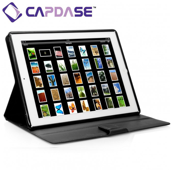 картинка Чехол Capdase Folder Case Flip Jacket Black for New iPad/ iPad 2 (FCAPIPAD3-PU01) от магазина КомпьютерЦентр