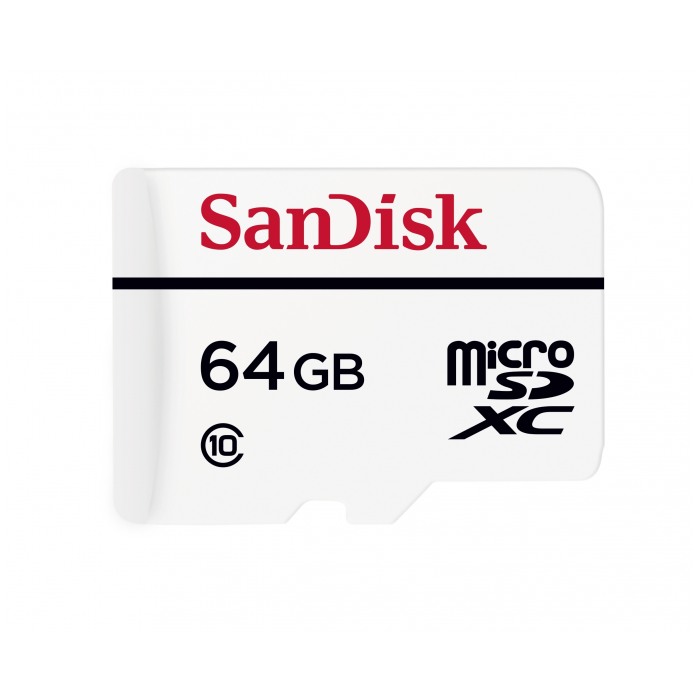 картинка Карта памяти SanDisk 64Gb microSDHC Hi Endurance White Class 10 + Adapter (SDSDQQ-064G-G46A) от магазина КомпьютерЦентр