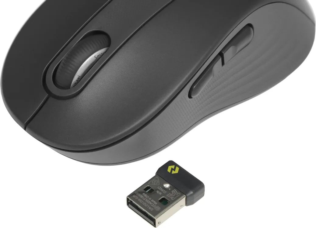 картинка Мышка Logitech M650 Signature Wireless Mouse Graphite (910-006390) (910-006259) (910-006276) от магазина КомпьютерЦентр