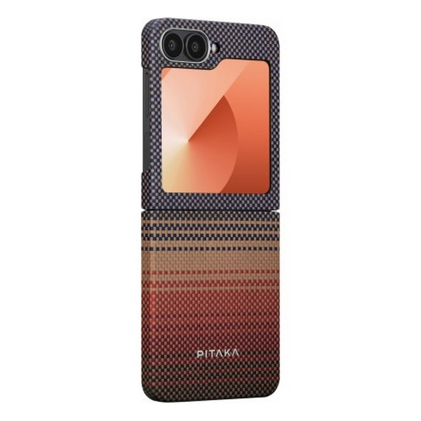картинка Чехол Piraka MagEZ Case 5 For Samsung Galaxy Z Flip6 принт закат (Sunset) от магазина КомпьютерЦентр