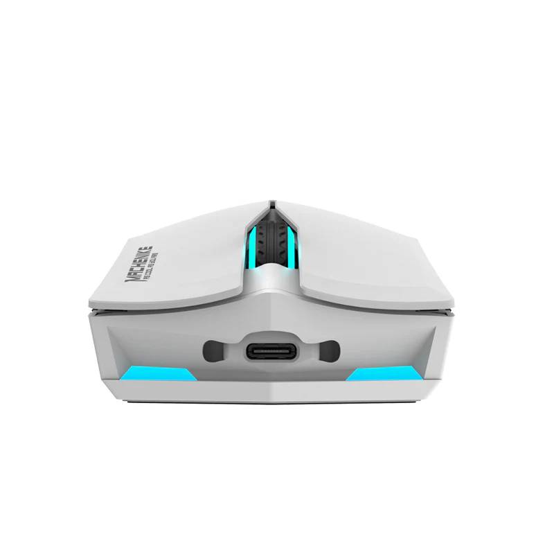 картинка Мышка игровая проводная/ беспроводная Machenike M721, RGB white (PMW3325) от магазина КомпьютерЦентр