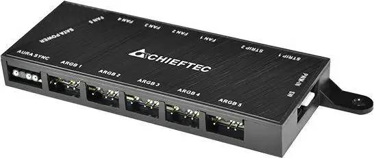 картинка Корпус Chieftec Hunter GS-01B-OP черный без БП ATX от магазина КомпьютерЦентр