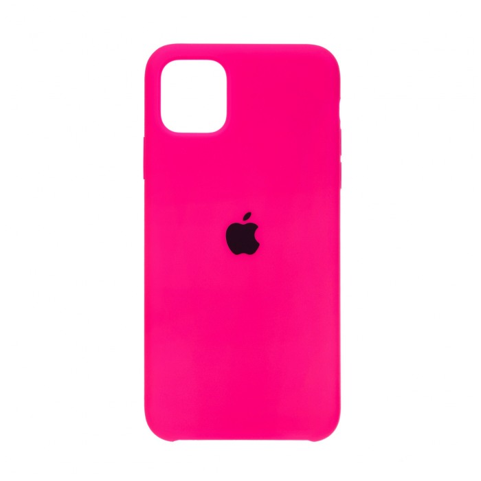 картинка Чехол Apple Silicone Case for iPhone 11 Pro Max Electric Pink от магазина КомпьютерЦентр