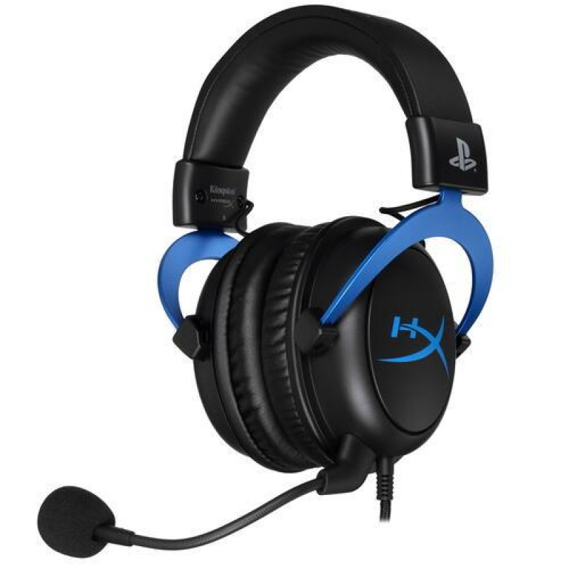 картинка Гарнитура HyperX Cloud for PS4/ PS5 черный мониторные (4P5H9AB#UUF) от магазина КомпьютерЦентр
