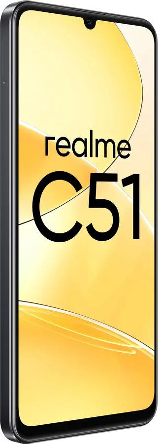 картинка Смартфон Realme C51 (RMX3830) Black 6.74'' 4Gb / 128Gb от магазина КомпьютерЦентр