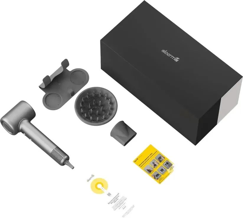 картинка Фен DEERMA DEM-CF51W, 1400Вт, серый от магазина КомпьютерЦентр