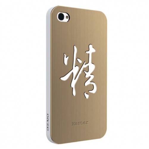 картинка Чехол Ozaki iCoat Good Life White/Steel Master for iPhone 4/4S (IC862WMA) от магазина КомпьютерЦентр