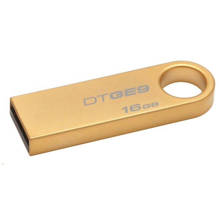 картинка Флешка USB Kingston 16Gb DTGE9 Gold (DTGE9/16GB) от магазина КомпьютерЦентр