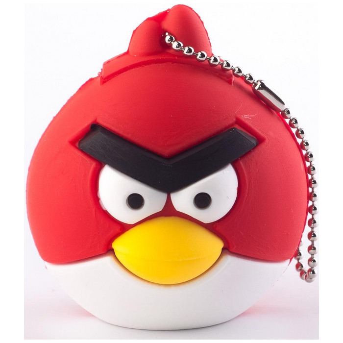 картинка Флешка USB DinosaurDriver 16Gb Angry Birds Red (MD574) от магазина КомпьютерЦентр