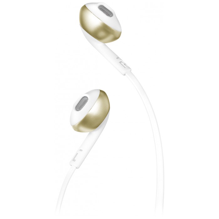 картинка Bluetooth-гарнитура JBL T205BT White/ Gold (JBLT205BTCGD) от магазина КомпьютерЦентр