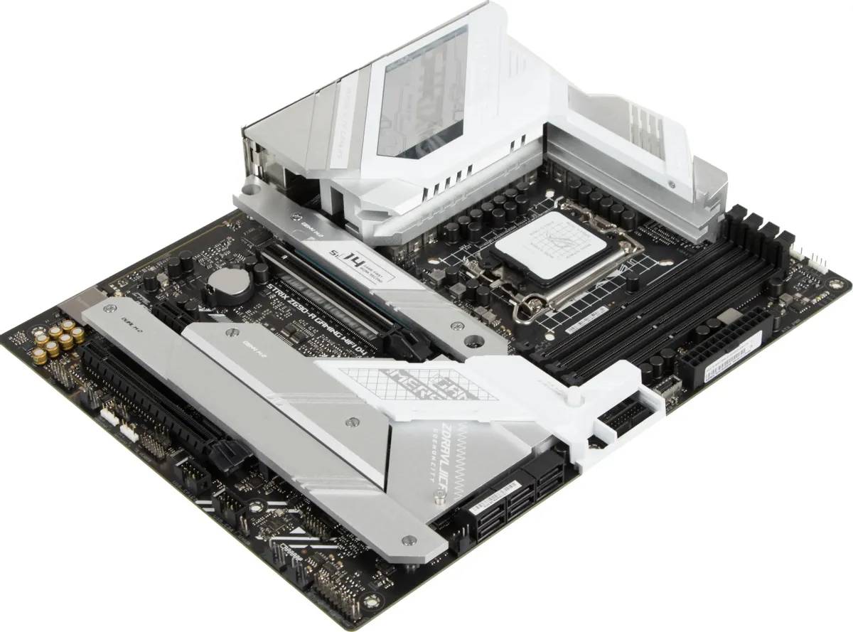 картинка Материнская плата Asus ROG STRIX Z690-A GAMING WIFI D4 LGA1700 Intel Z690 ATX 4xDDR4 RTL от магазина КомпьютерЦентр