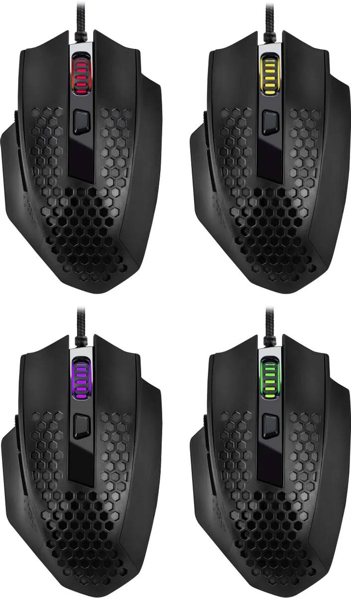 картинка Мышка Redragon Bomber Wired Black (71277) от магазина КомпьютерЦентр