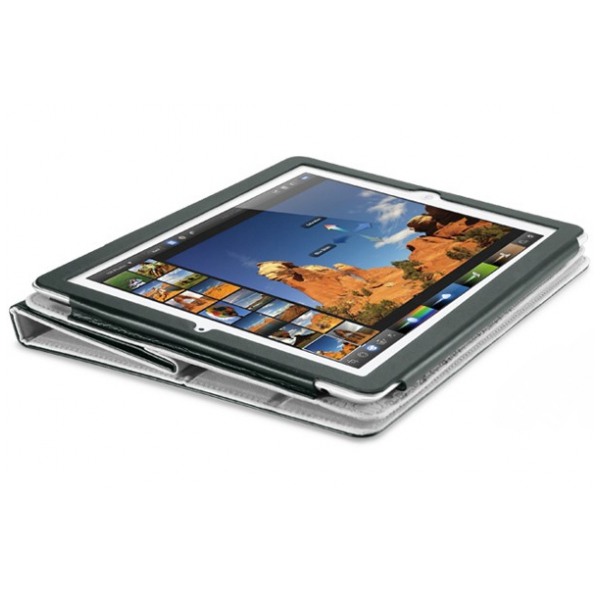 картинка Чехол SGP Leather Case Folio Series Dark Green for New iPad/iPad 2 (SGP08847) от магазина КомпьютерЦентр