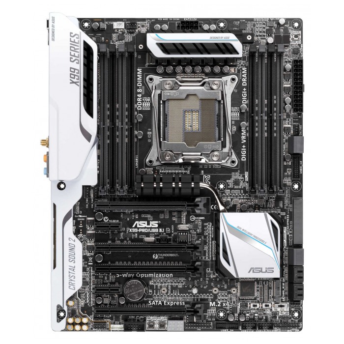картинка Материнская плата Asus X99-PRO (X99-PRO) от магазина КомпьютерЦентр