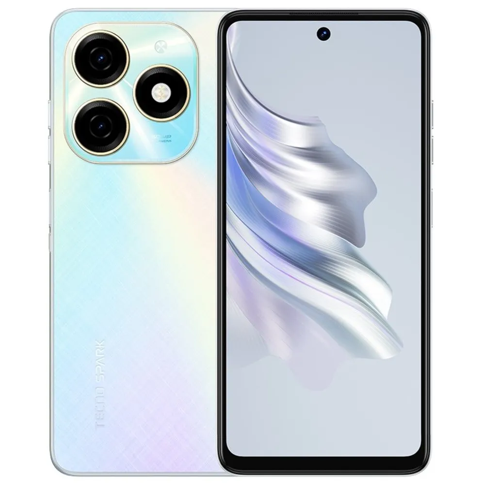 картинка Смартфон Tecno Spark 20 White 6.56'' 8Gb / 128Gb от магазина КомпьютерЦентр