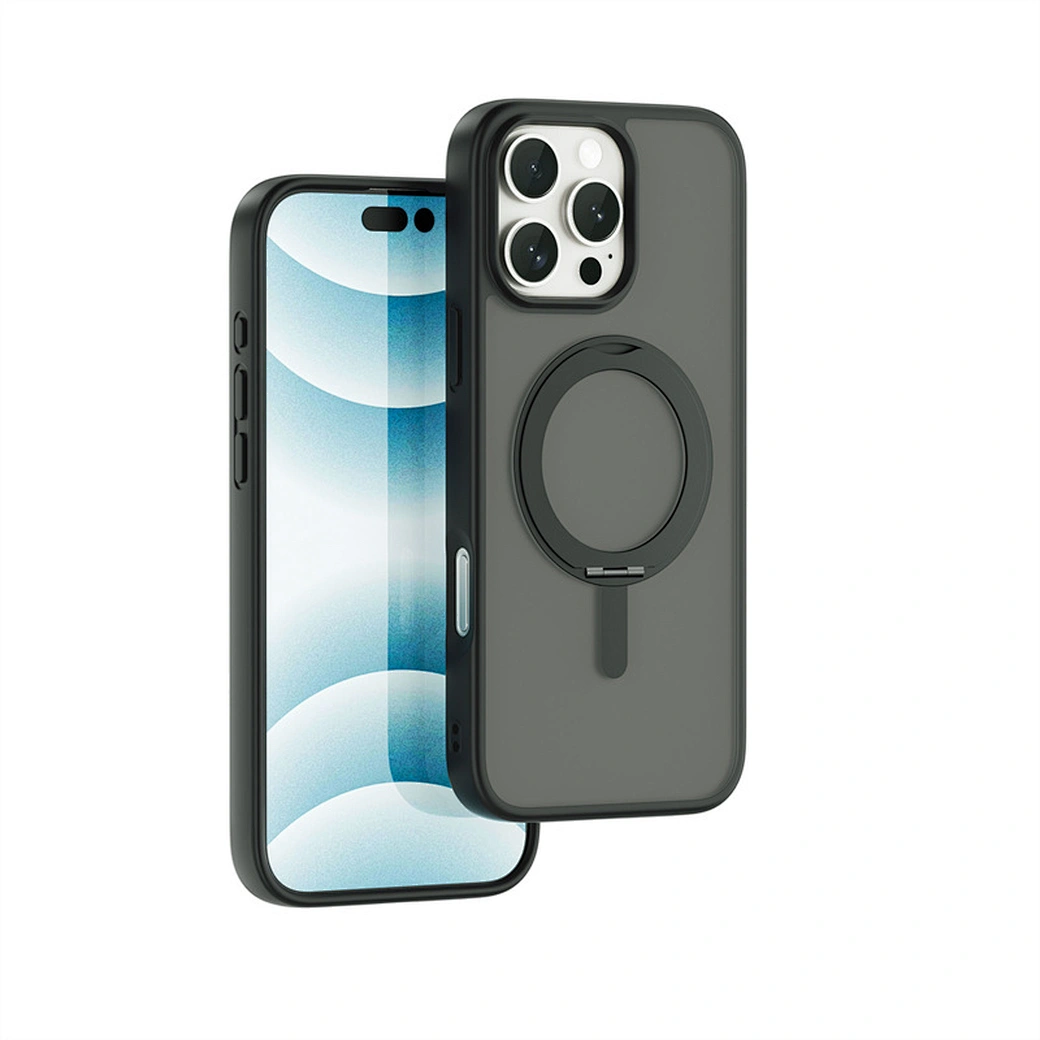 картинка Чехол WIWU MagSafe Armor Ultra case for iPhone 16 Pro Max 6.9'' FGG-202 (Black) от магазина КомпьютерЦентр