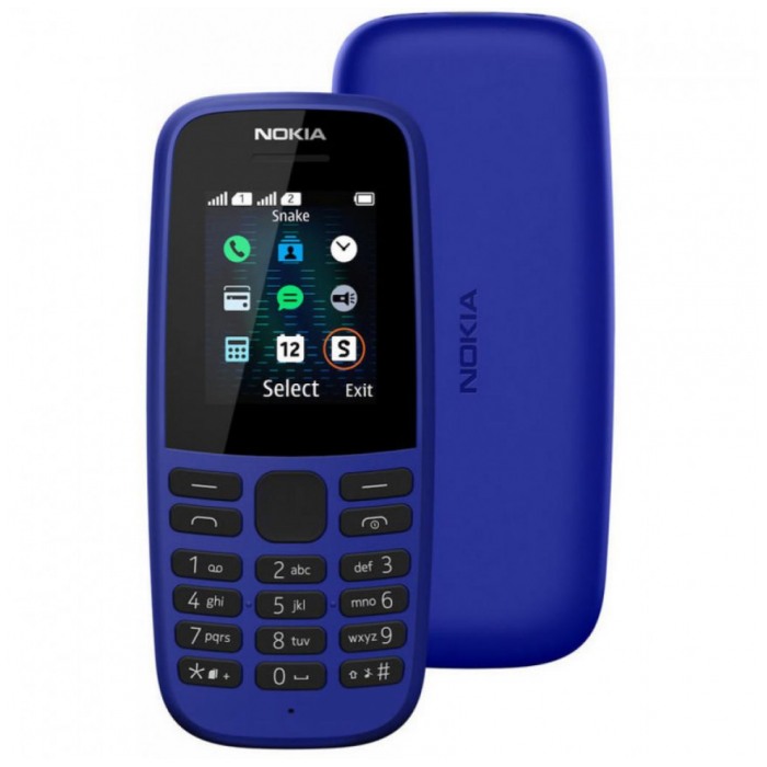 картинка Телефон мобильный Nokia 105 DS Black (TA-1174) от магазина КомпьютерЦентр