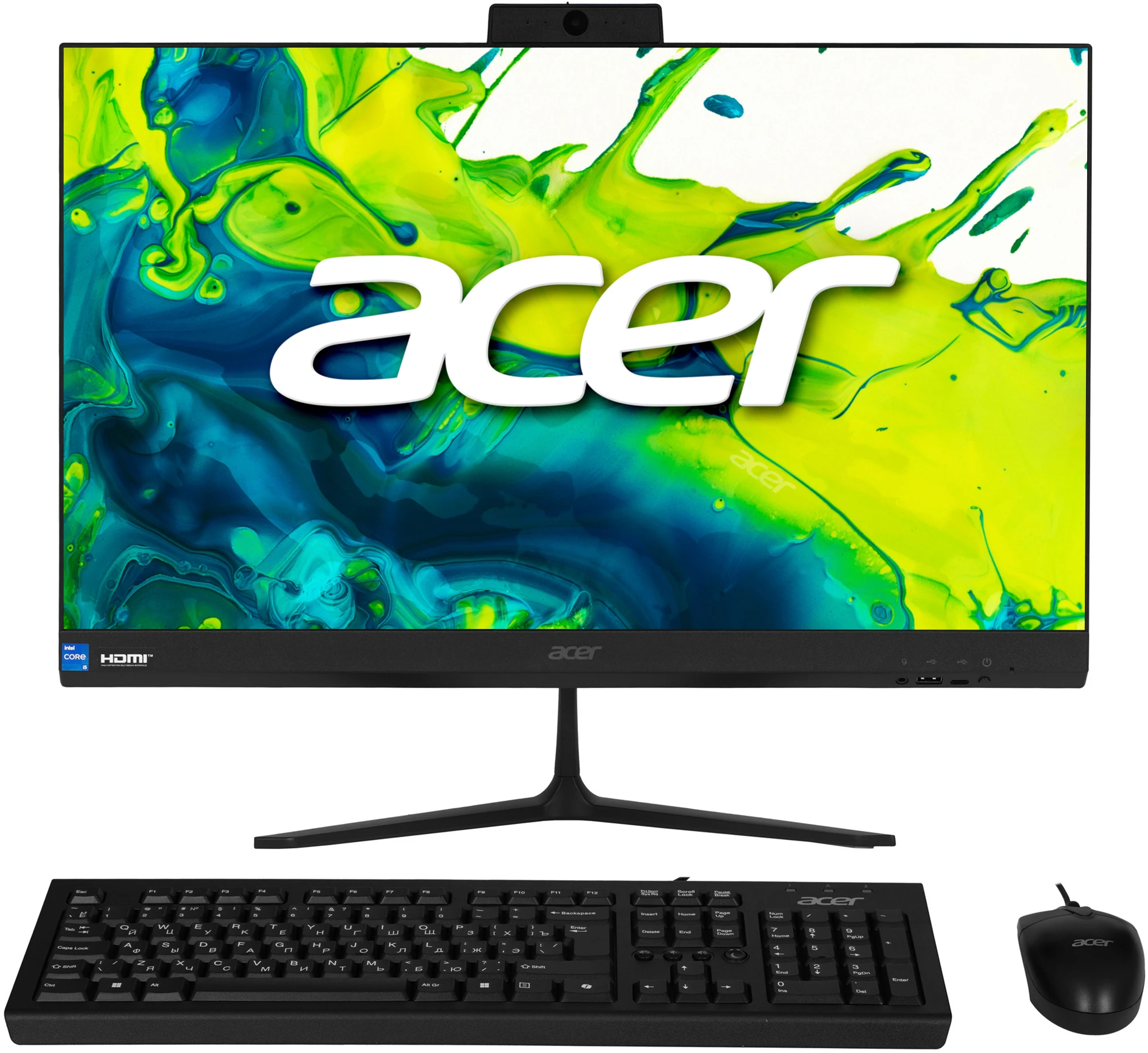 картинка Моноблок Acer Aspire C24B 23.8'' Full HD /  Core i5 1334U/  16Gb/  512Gb SSD/  UHDG/  KB&Mouse/  noOS /  Black (DQ.BN1CD.002) от магазина КомпьютерЦентр