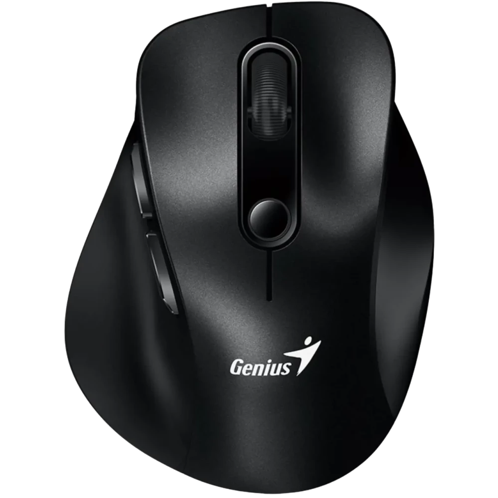 картинка Мышка Genius Ergo 9000S Black Wireless (31030038400) от магазина КомпьютерЦентр