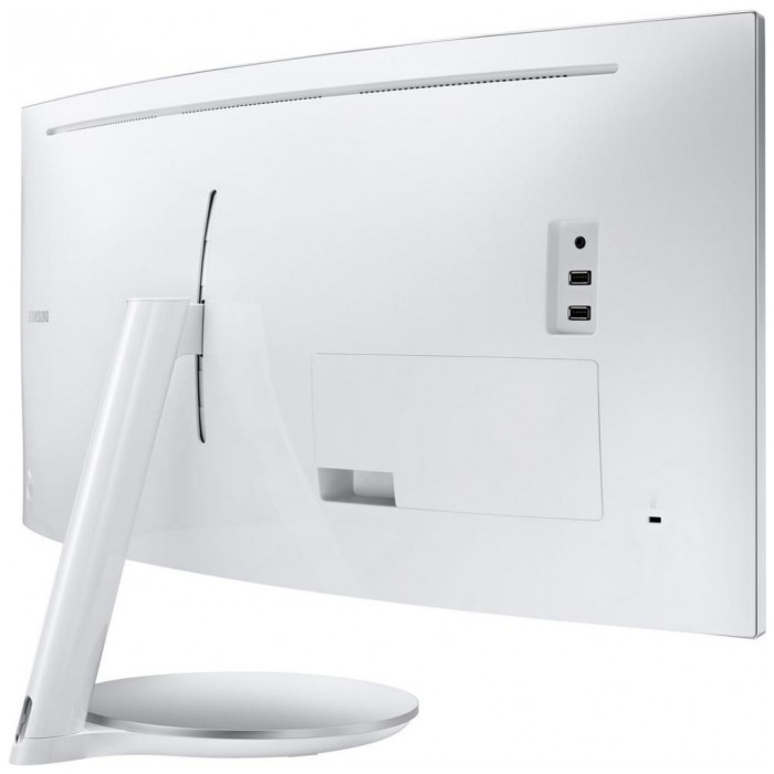картинка Монитор Samsung 34' C34F791WQI Curved White (LC34F791WQIXCI) от магазина КомпьютерЦентр