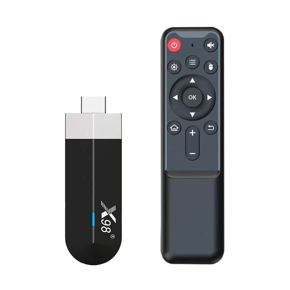 картинка Медиаплеер ТВ-стик X98 S500 (Amlogic S905Y4, 4Гб/ 32ГБ, Android 11, BT пульт G10spro) от магазина КомпьютерЦентр