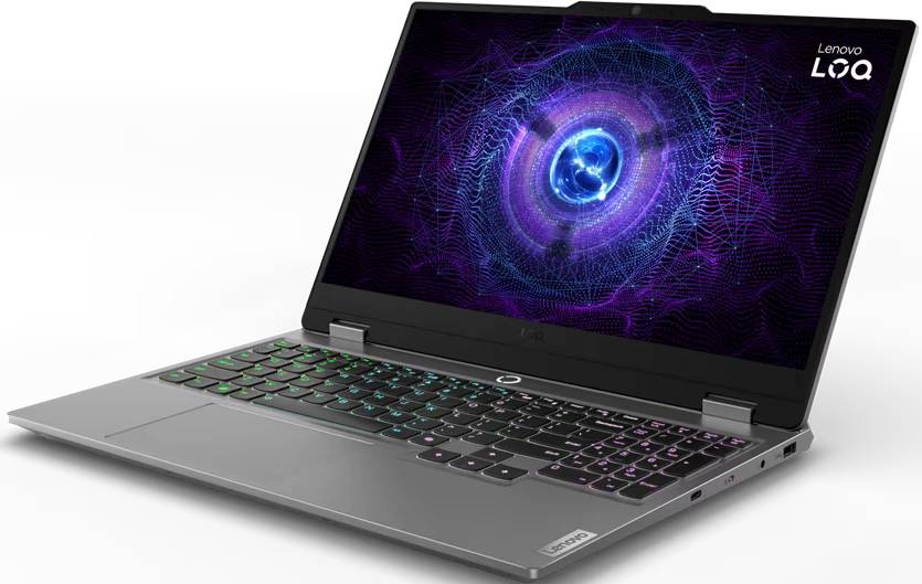 картинка Ноутбук Lenovo LOQ 15IAX9 15.6'' (1920х1080) IPS 300cd/ m2/  Intel i5-12450HX (8/ 12)/  16Gb DDR5/  512Gb SSD/  RTX 3050 6Gb/  BT v5.2/  Wi-Fi AX/  60Wh/  2.4kg/  grey (83GS005NRK) от магазина КомпьютерЦентр