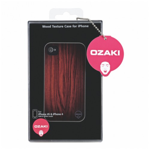 картинка Чехол Ozaki iCoat Wood Patience for iPhone 4/4S (IC824PA) от магазина КомпьютерЦентр
