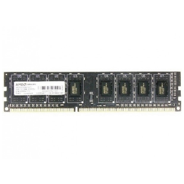 картинка Оперативная память AMD DIMM DDR3 8Gb 1600MHz PC3-12800 (AE38G1601U1-U0BULK) от магазина КомпьютерЦентр