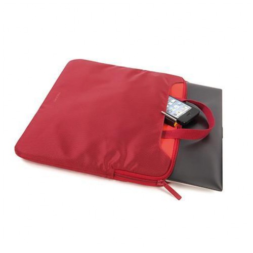 картинка Чехол Tucano Mini sleeve with handles 13″ Red (BMINI13-R) от магазина КомпьютерЦентр