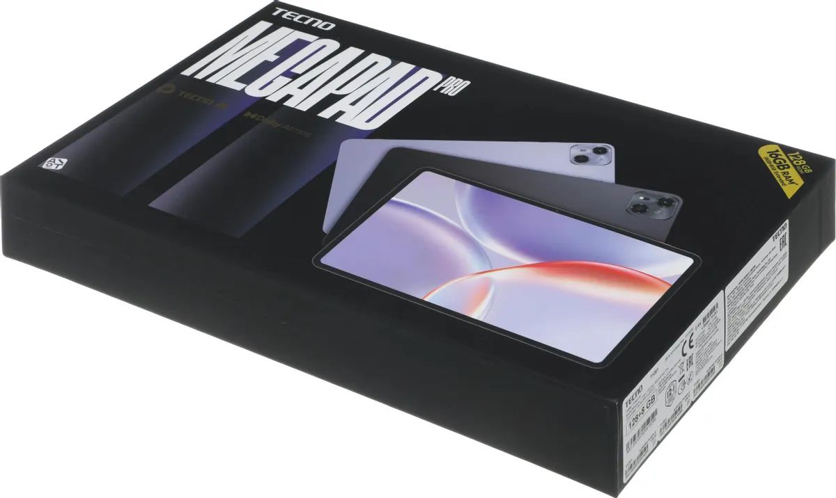 картинка Планшетный ПК Tecno MegaPad Pro LTE Purple 11.97'' (2000x1200) MediaTek Helio G100 Ultimate (2.2 GHz)/  8Gb/  256Gb/  13/ 5 Mpix/  LTE/  Wi-Fi/  Bt/  10000mAh/  547g от магазина КомпьютерЦентр
