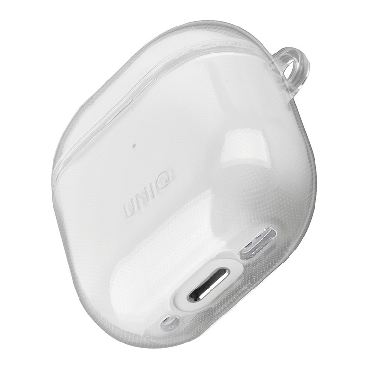 картинка Чехол Uniq Glase TPU case Glossy Clear для Airpods 4, прозрачный от магазина КомпьютерЦентр