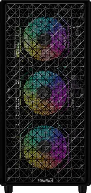 картинка Корпус Formula Mana Dynamic черный без БП ATX, PSU MANA DYN от магазина КомпьютерЦентр