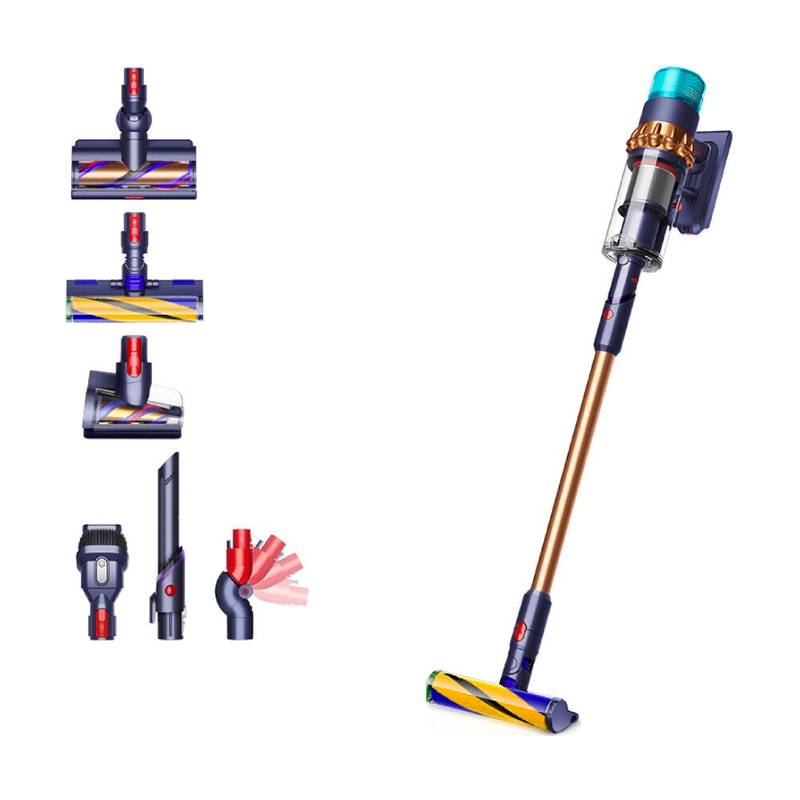 картинка Пылесос Dyson Gen5 Detect Absolute Fluffy SV23 Blue от магазина КомпьютерЦентр