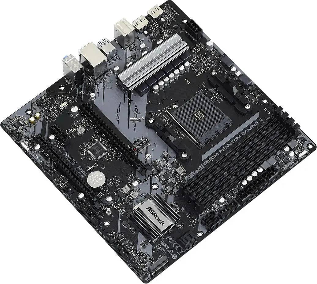 картинка Материнская плата ASRock B550M PHANTOM GAMING 4 Soc-AM4 от магазина КомпьютерЦентр