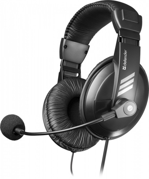картинка Гарнитура Defender Gryphon 750 Black, Gaming (63750) от магазина КомпьютерЦентр