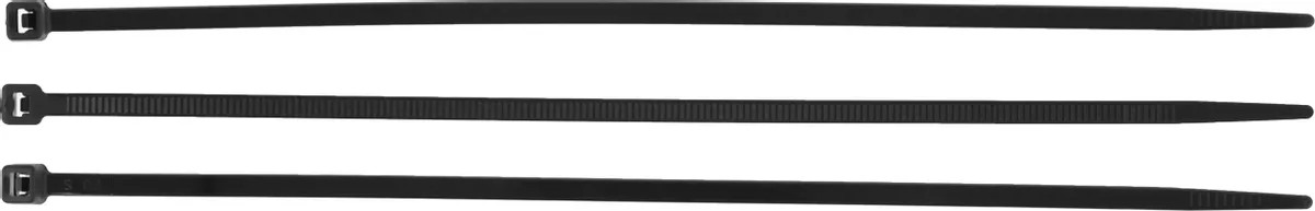 картинка Стяжки WRline (WR-SHN-36-200B) 200x3.6мм (упак:100шт) нейлон черный от магазина КомпьютерЦентр