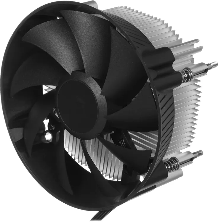 картинка Вентилятор ID-Cooling DK-07A 125W Soc-AM5/ AM4 серебристый/ черный 4-pin 14-26dB Al от магазина КомпьютерЦентр