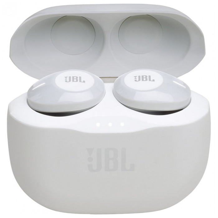 картинка Bluetooth-гарнитура JBL T120TWS White (JBLT120TWSWHT) от магазина КомпьютерЦентр
