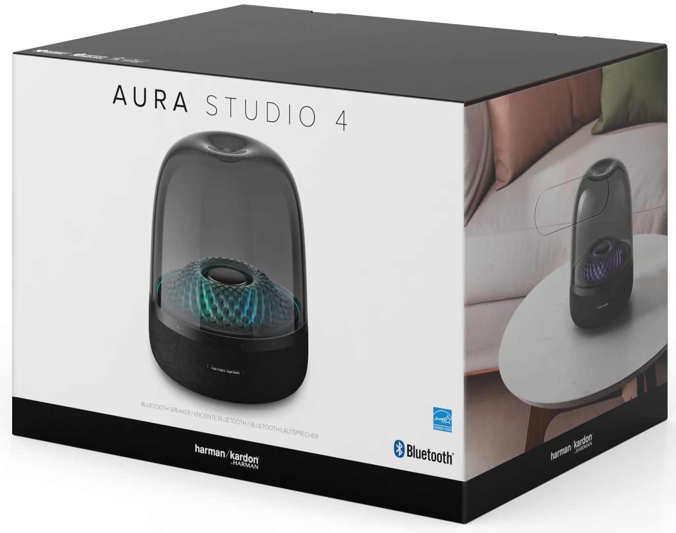 картинка Акустика Harman-Kardon Aura Studio 4 Black 130W 2.1 BT (HKAURAS4BLK) от магазина КомпьютерЦентр