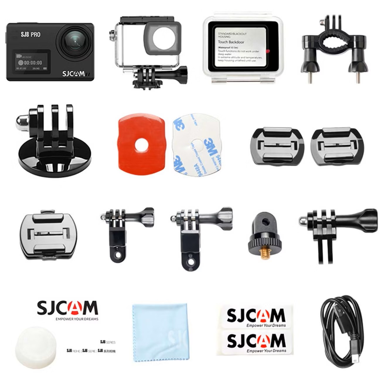 картинка Экшн-камера SJCAM SJ8 Pro, подводный бокс, черный от магазина КомпьютерЦентр