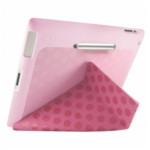 картинка Чехол Ozaki iCoat Slim-Y + Pink Post Modernism for New iPad (IC502PK) от магазина КомпьютерЦентр