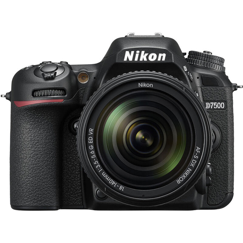 картинка Фотоаппарат Nikon D7500 Kit 18-140 mm f/ 3.5-5.6G ED VR DX AF-S от магазина КомпьютерЦентр